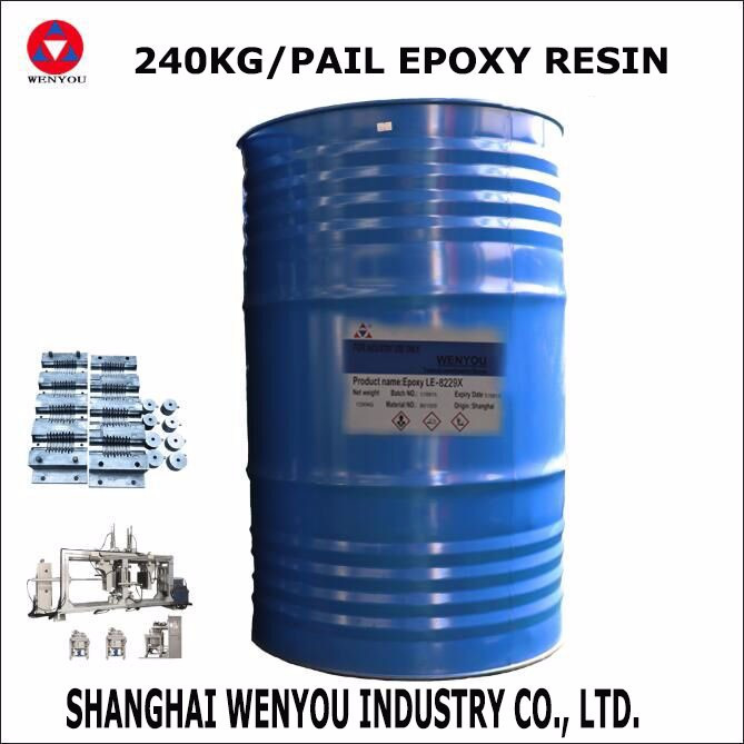 Resistência dielétrica 20-30 KV/mm Transformador Resina epoxídica para resistividade de volume 1015 Ω.cm Armazenamento