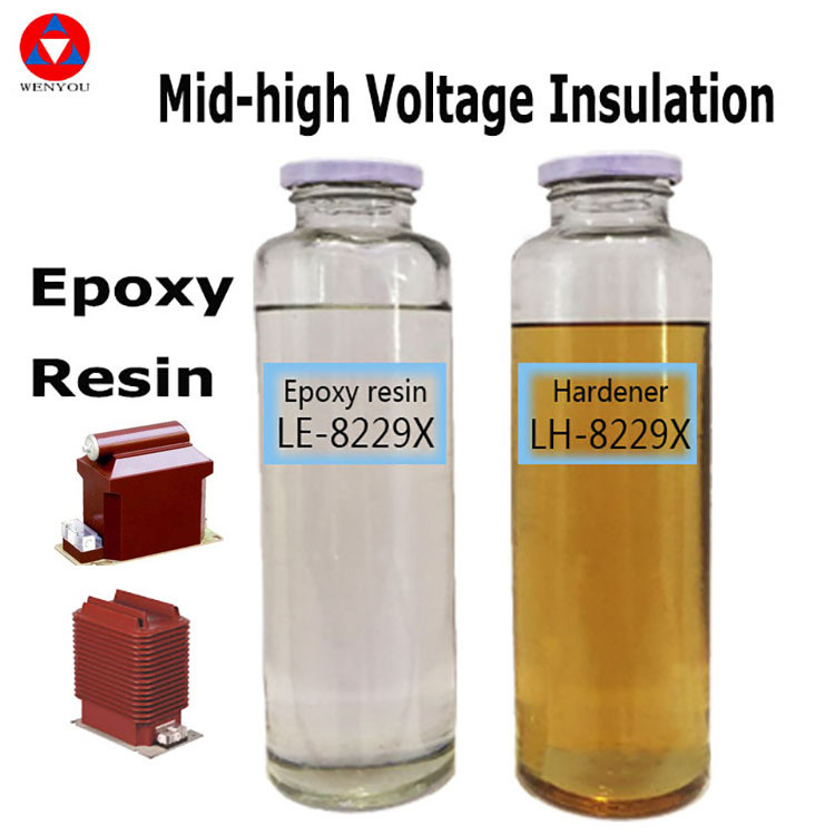 Resina Epoxi de qualidade superior para todas as tensões CT 0,4-0,8 W/mk Conductividade térmica