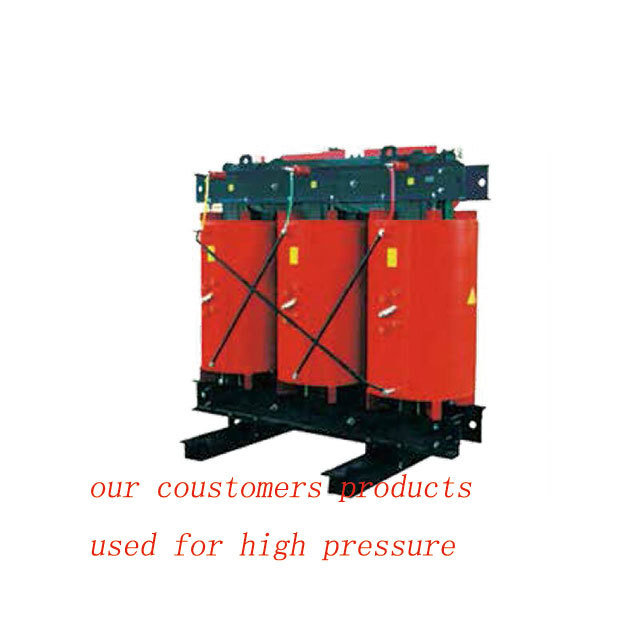 Composto de resina epóxi retardante de chama com resistência ao choque térmico e resistência à fissuração para transformadores de média e alta tensão