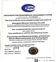 Resistência à separação Resina epoxi Refrigerante líquido transparente para transformadores de tipo seco 5