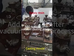 Material de alimentação após fundição a vácuo para um transformador composto interior de 45 kg